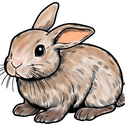 realistic bunny