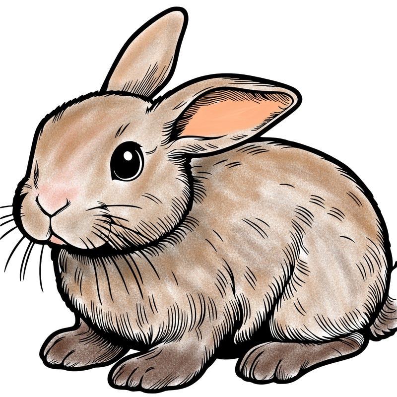 realistic bunny
