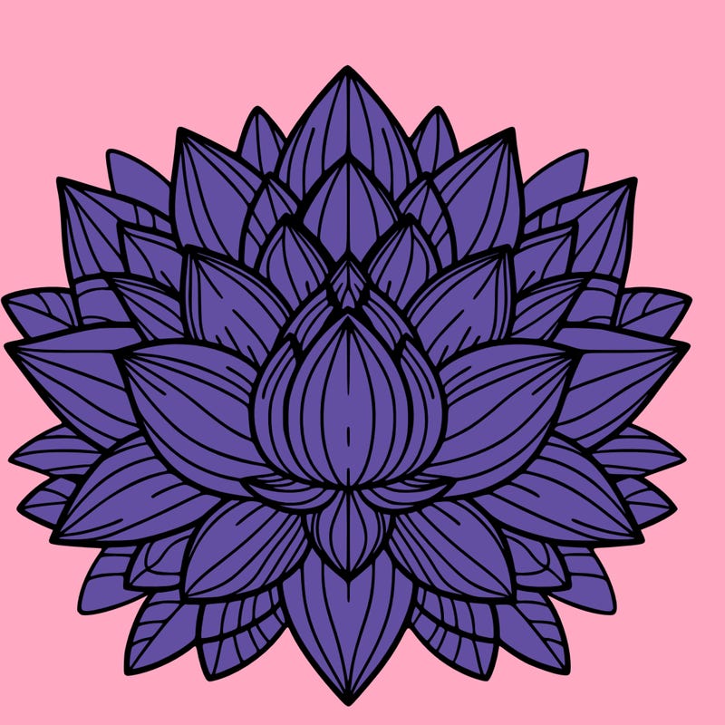 lotus flower mandala