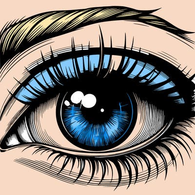 realistic eye