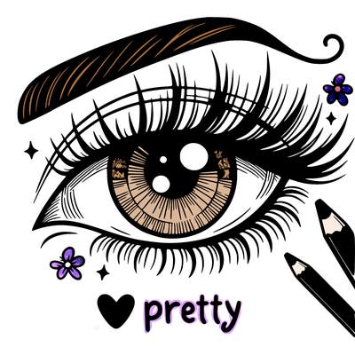 pretty eye