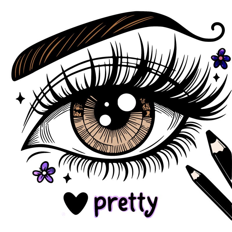 pretty eye
