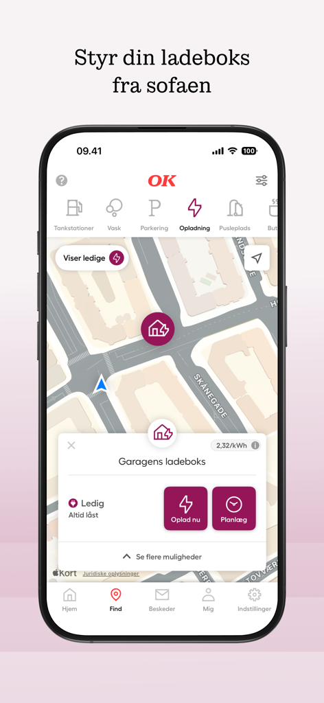 Mobile app interface for managing and scheduling home electric vehicle charging