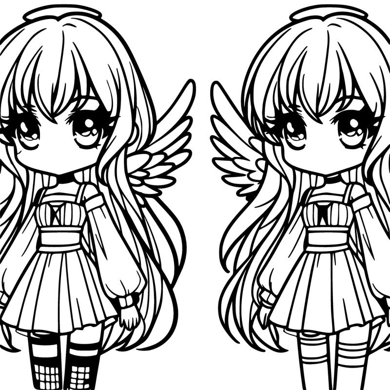 𝙶𝚒𝚛𝚕 𝚠𝚒𝚝𝚑 𝚠𝚒𝚝𝚑 𝚠𝚒𝚗𝚐𝚜 𝚕𝚘𝚗𝚐 𝚑𝚊𝚒𝚛 𝚊𝚗𝚍 𝚋𝚊𝚗𝚐𝚜