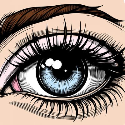 realistic eye