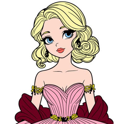 a pretty elegant lady