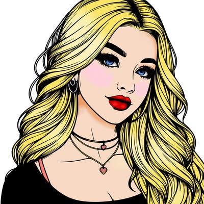 detailed realistic girl