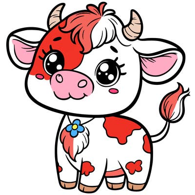 cute cow