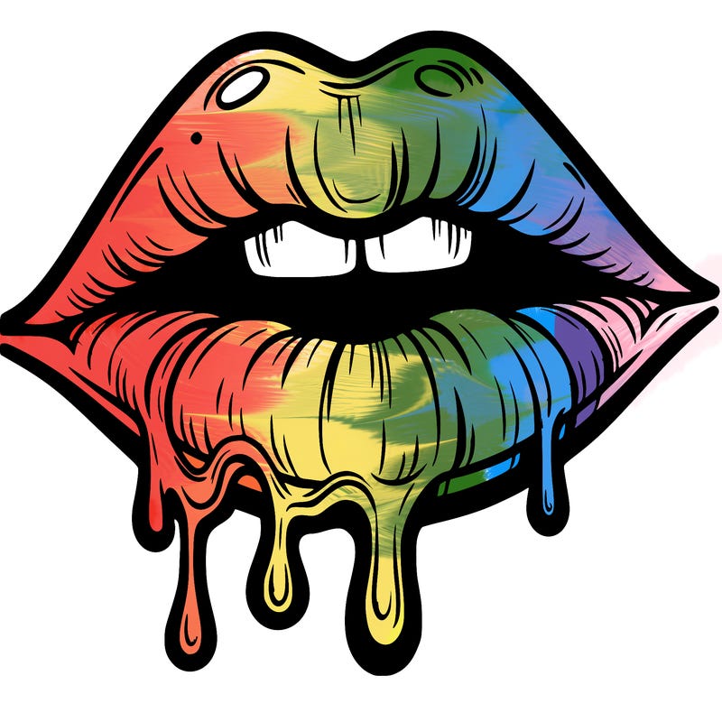 lips that look realistic and drip