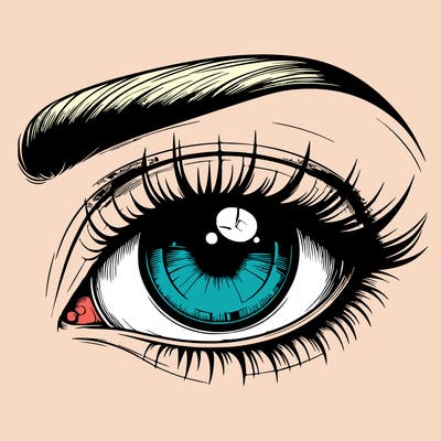 realistic eye