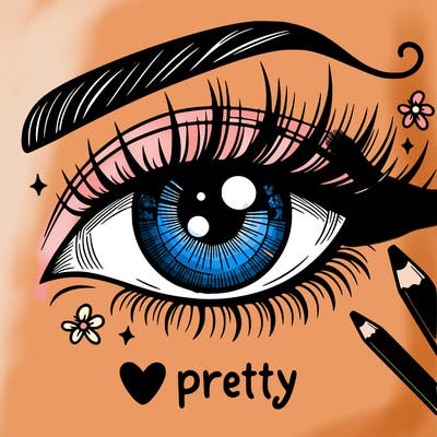 pretty eye