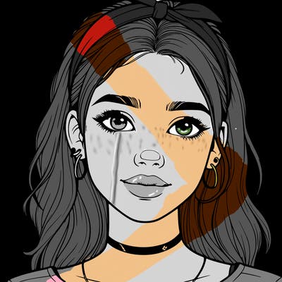 realistic teenage girl