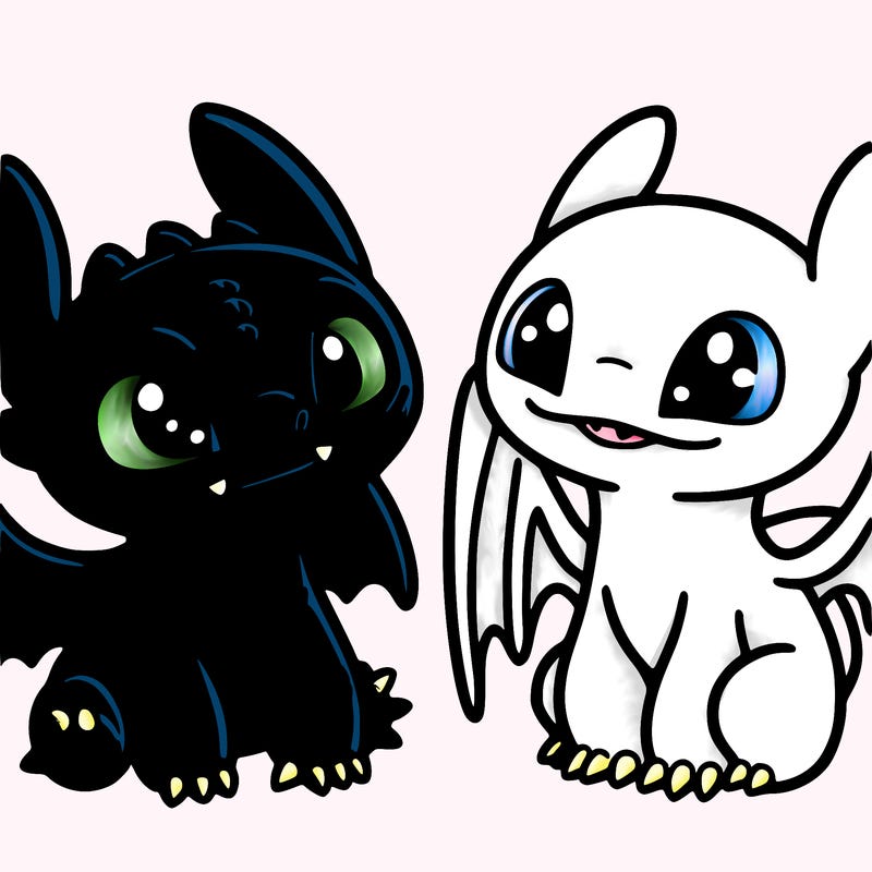 toothless and light fruy