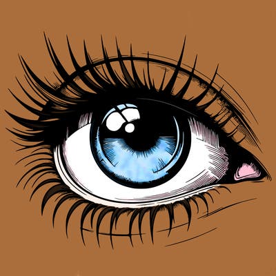 realistic eye