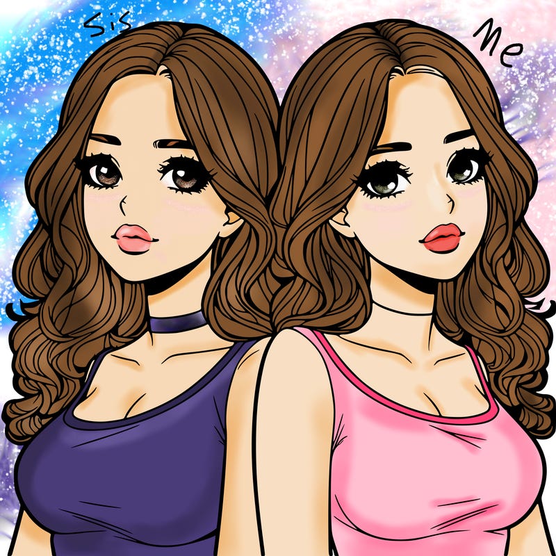 realistic twin sisters