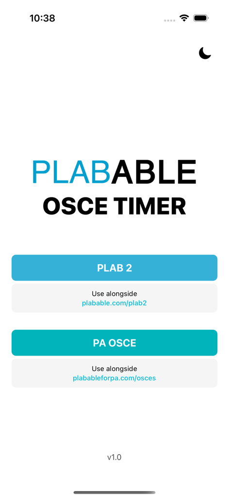 Plabable OSCE Timer - Education App | MWM