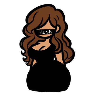 curvy woman with hair