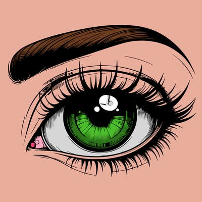 realistic eye