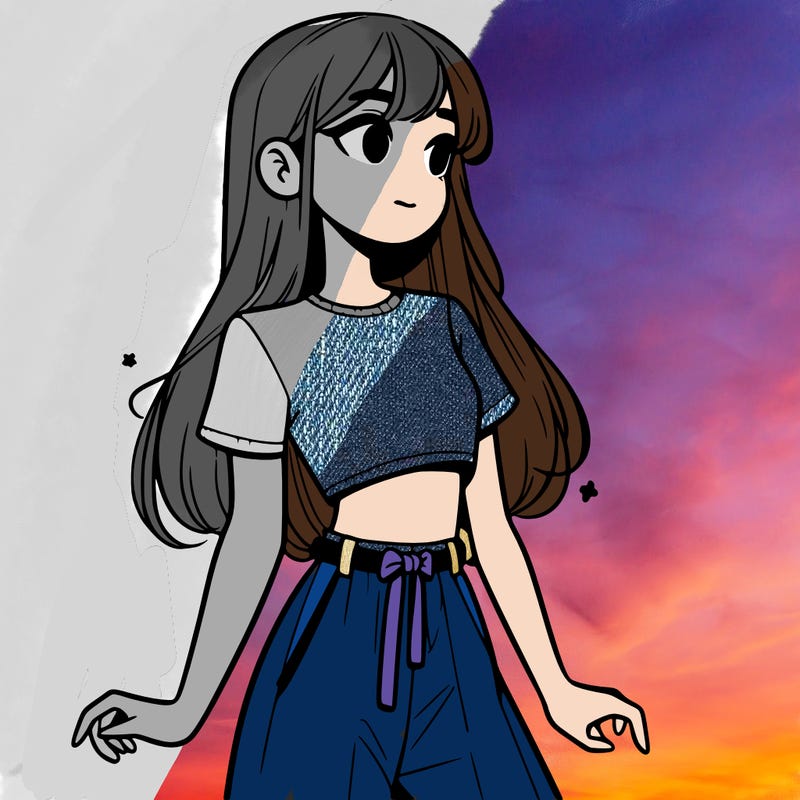 girl in a cute crop top