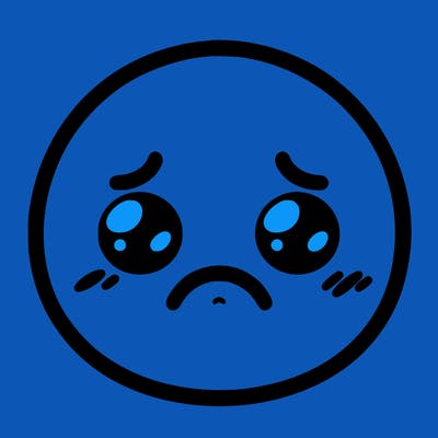sad face