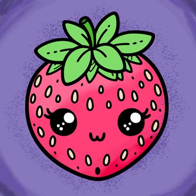 cute strawberry