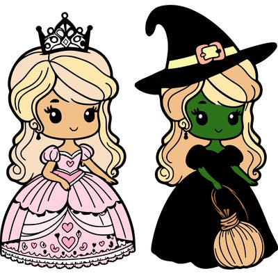 princess as a witch