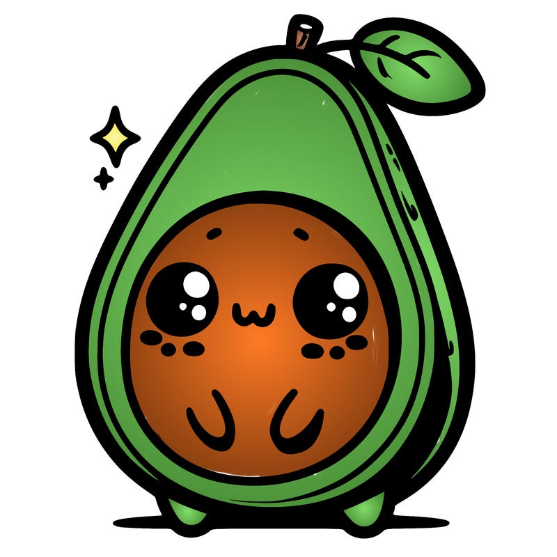 cute avocado
