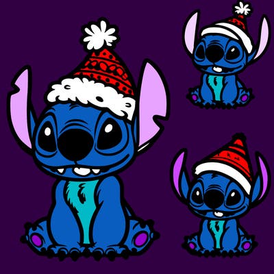 stitch christmas