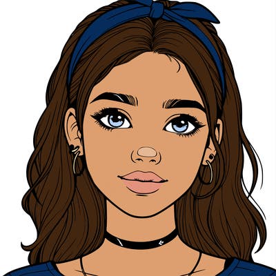 realistic teenage girl