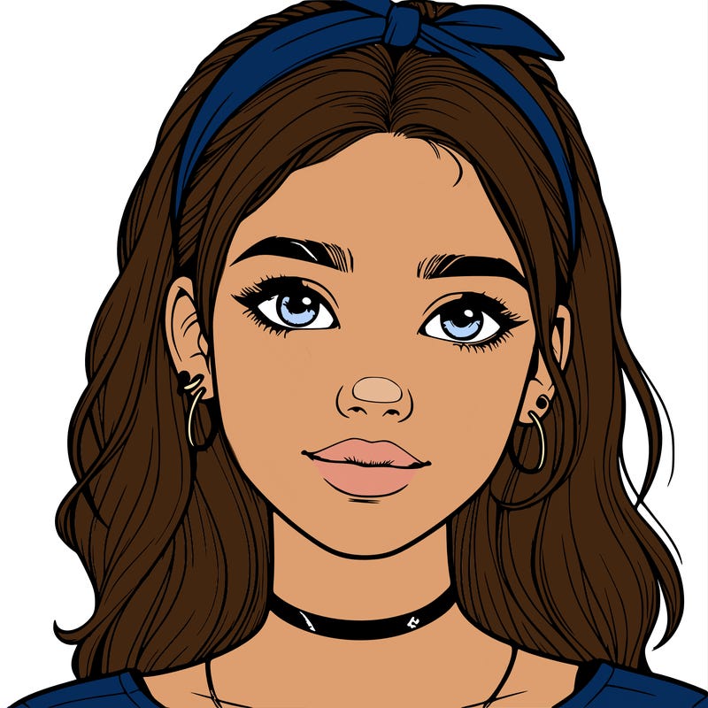 realistic teenage girl