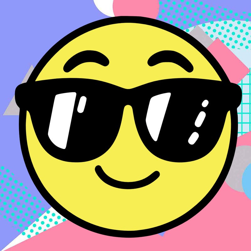 emoji with sunglasses