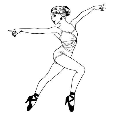 realistic dancer
