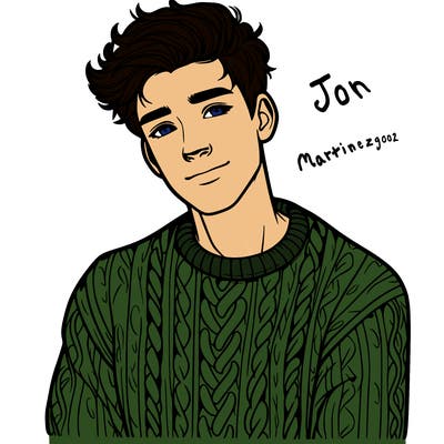 realistic guy with a beautiful jumper