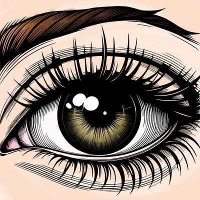 realistic eye