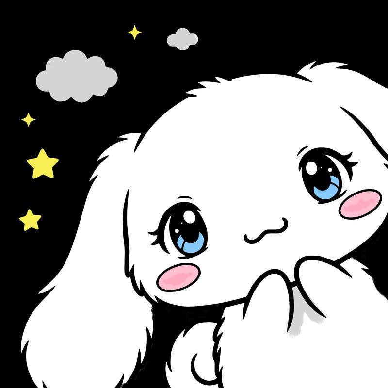anime cinnamoroll cute fluffy