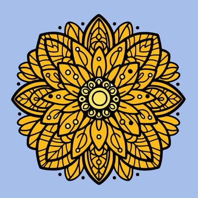 flower mandala