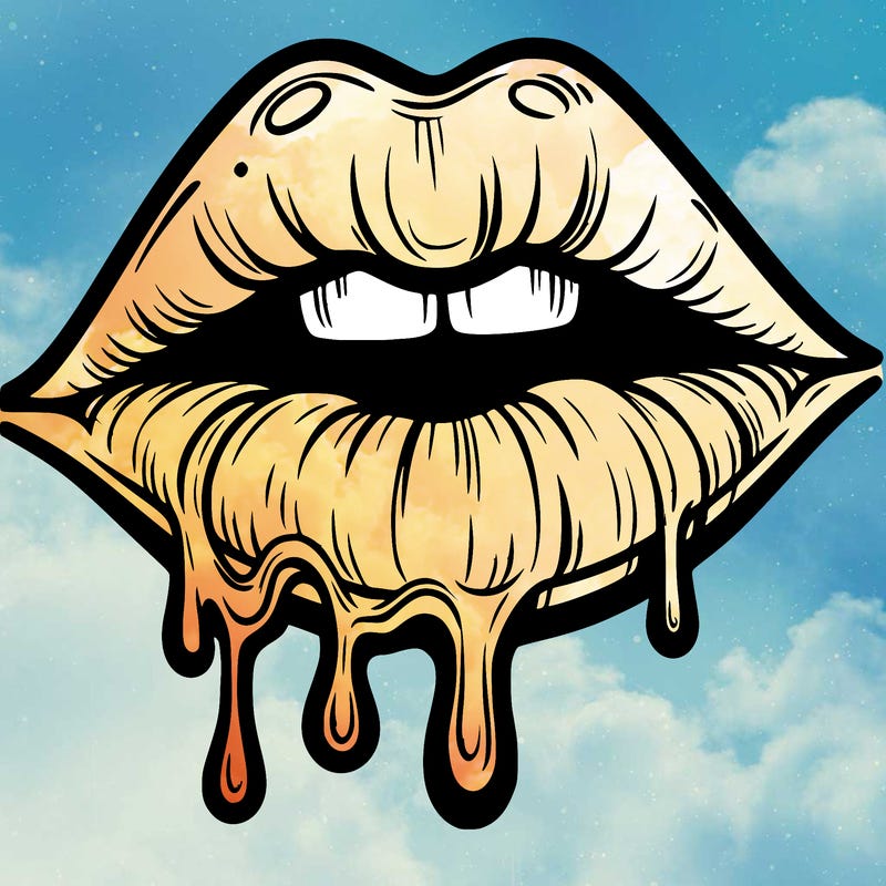 lips that look realistic and drip