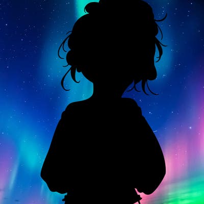 girl with a messy ponytail glasses a baggy crop top and jean shorts