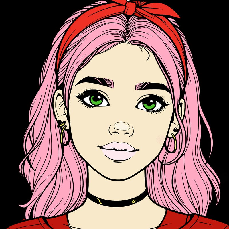 realistic teenage girl