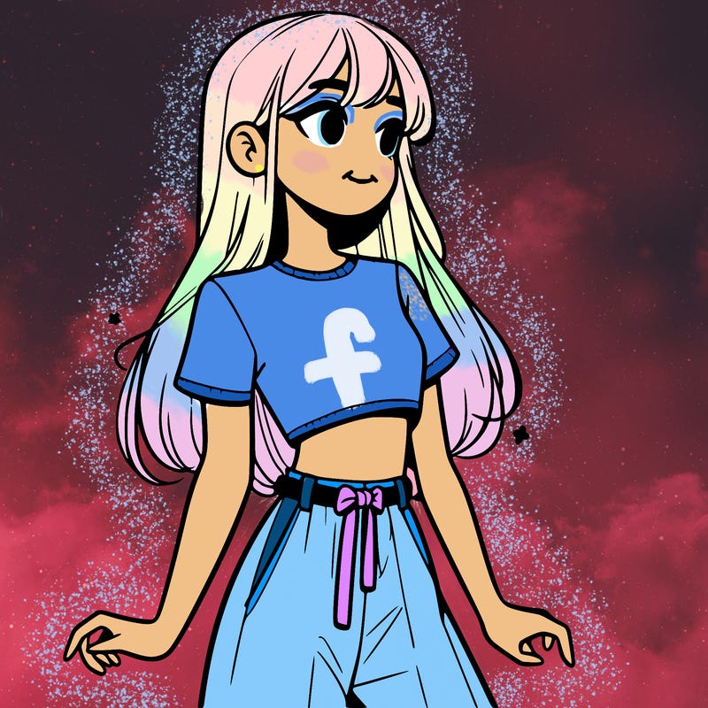 girl in a cute crop top