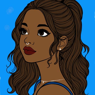 beautiful realistic girl