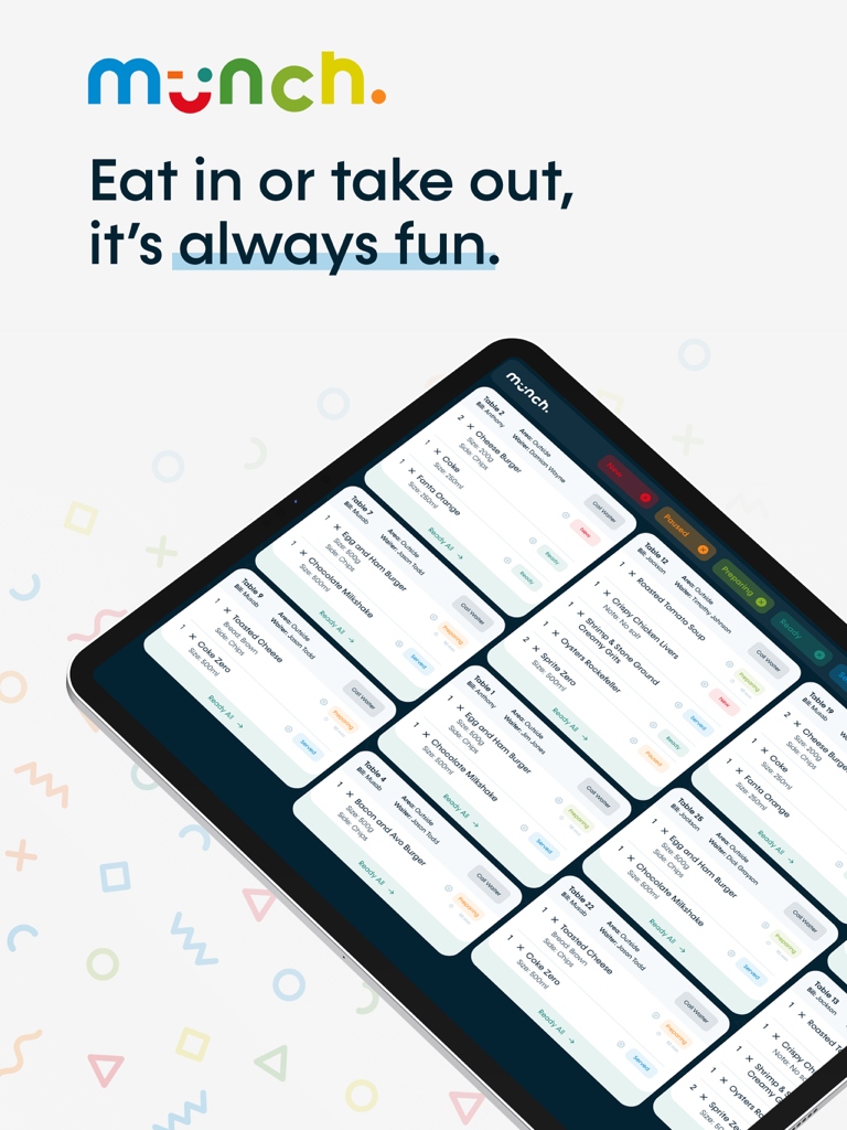 Munch Cook - Food & Drink App | MWM