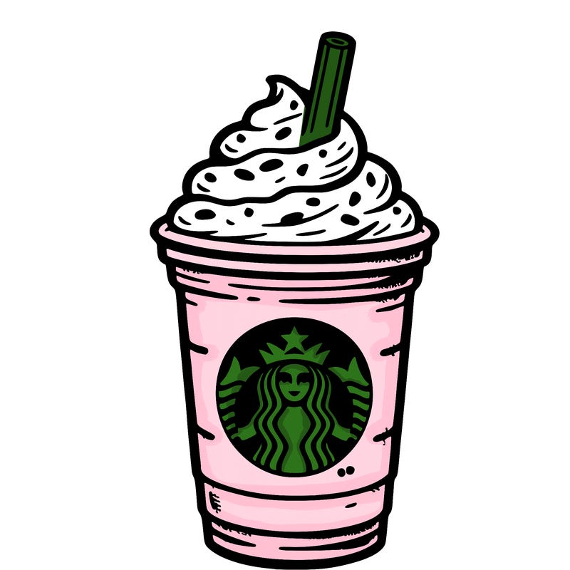 starbucks, frappuccino