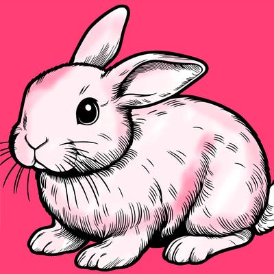 realistic bunny
