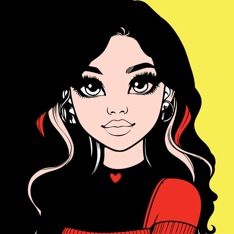 realistic pretty girl