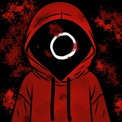 faceless girl in hoodie