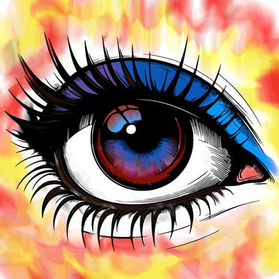 realistic eye