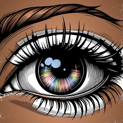 realistic eye