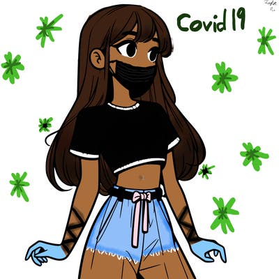 girl in a cute crop top