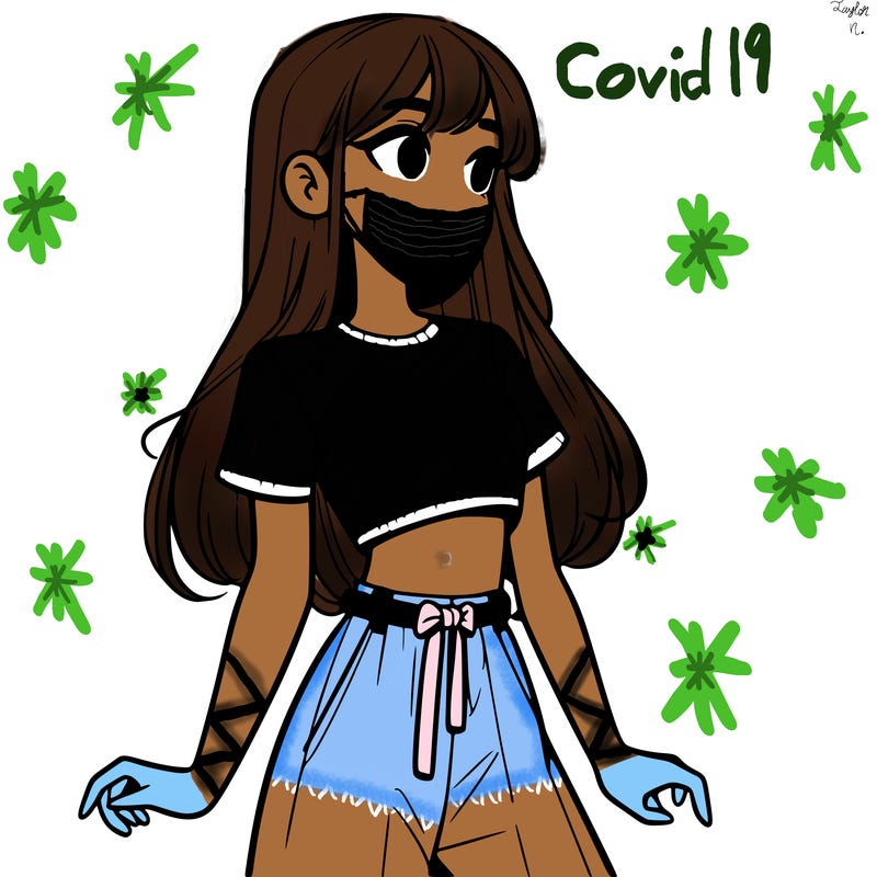 girl in a cute crop top